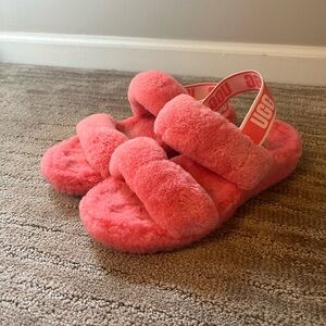 Ugg house shoes. Pink. Size 9